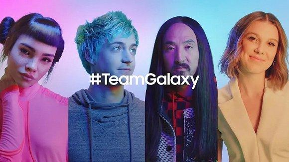 左到右:Miquela、Ninja、Steve Aoki、Millie Bobby Brown