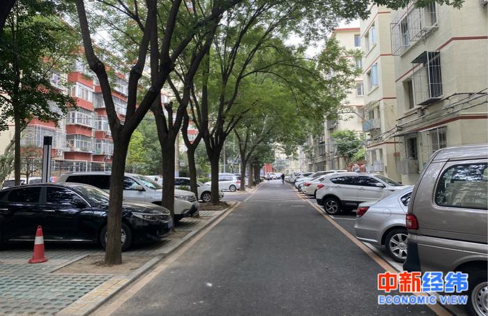 北京市朝阳区十里堡一小区。中新经纬 薛宇飞 摄