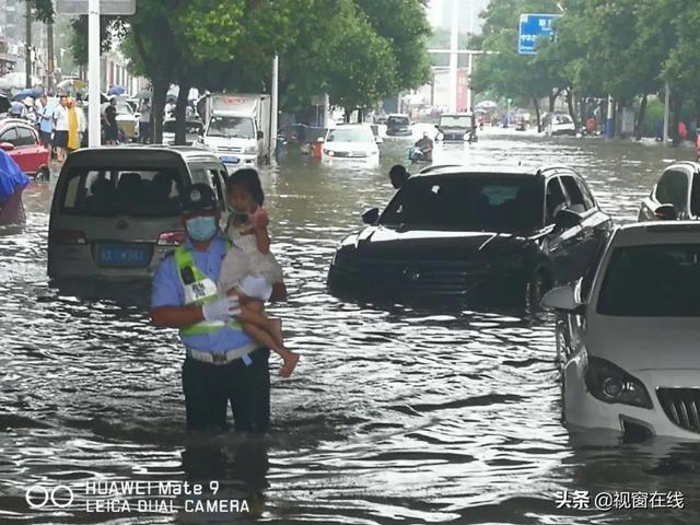 暴雨过后，石家庄开启看海模式