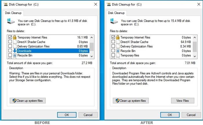 微软 Win10 版本 2004 磁盘清理不再清空 “下载”文件夹（磁盘清理windows.old不见了）  第1张