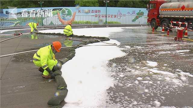 防水源污染 太浦河展开突发环境事件应急演练