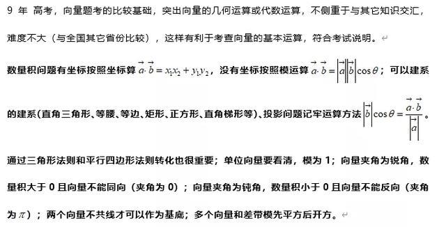 2020高考数学最可能考的50道题!别问为什么,近9年考点太有规律