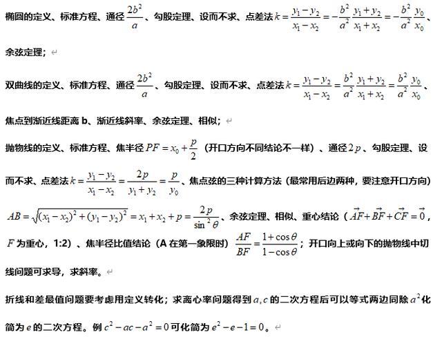 2020高考数学最可能考的50道题!别问为什么,近9年考点太有规律