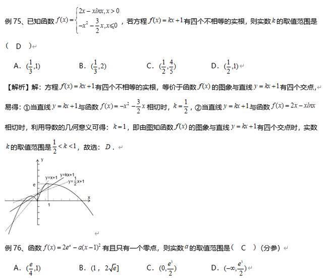2020高考数学最可能考的50道题!别问为什么,近9年考点太有规律