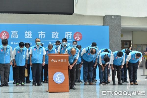 韩国瑜举行记者会(图片来源:台湾“东森新闻云”)