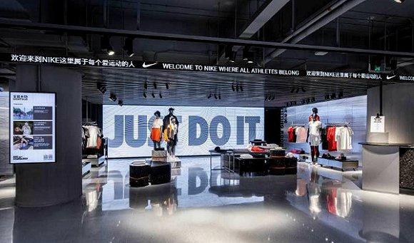 耐克广州品牌体验店内部。图片来源:NIKE
