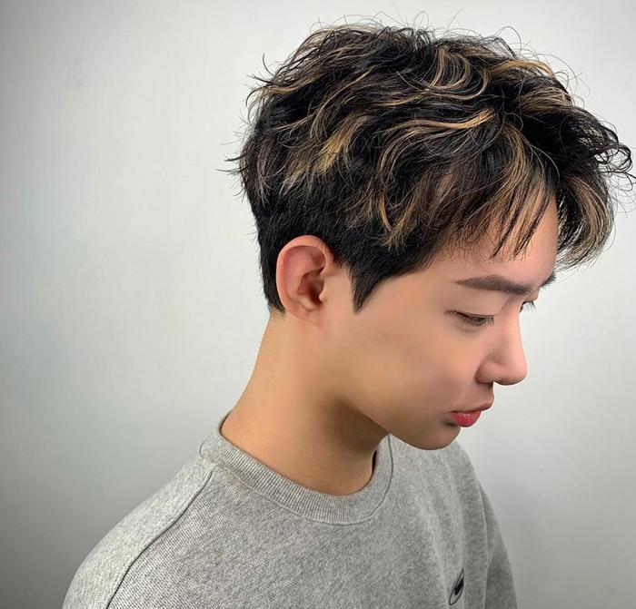 男生搞个挑染，巨潮！
