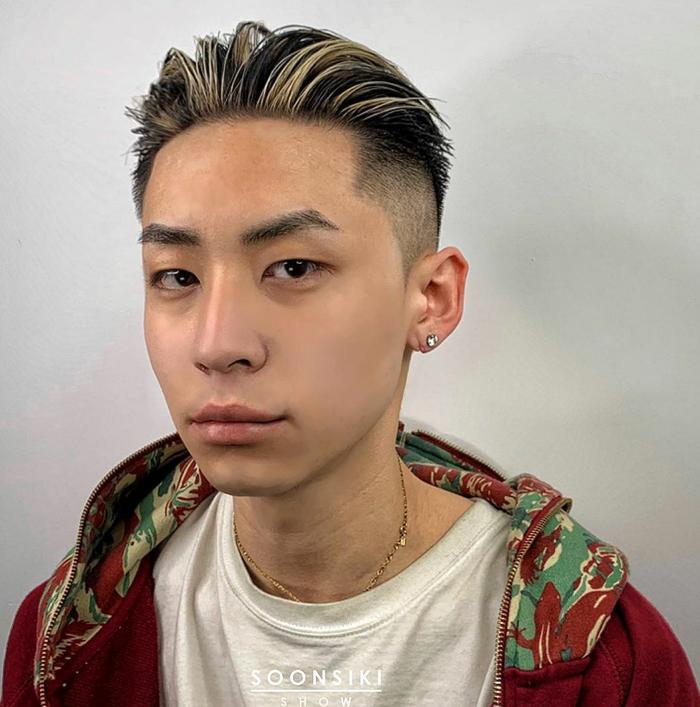 男生搞个挑染，巨潮！