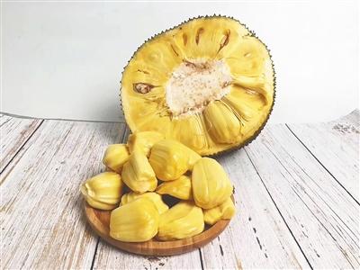 波罗蜜一果而多苞,寓意“生养众多”。图片来源:资料图