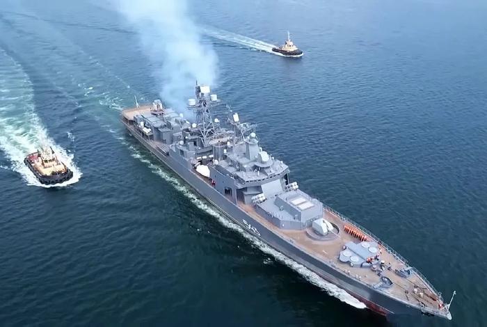 前出日本海！俄罗斯“无畏”级驱逐舰全面升级，惨遭大火如何因祸得福？
