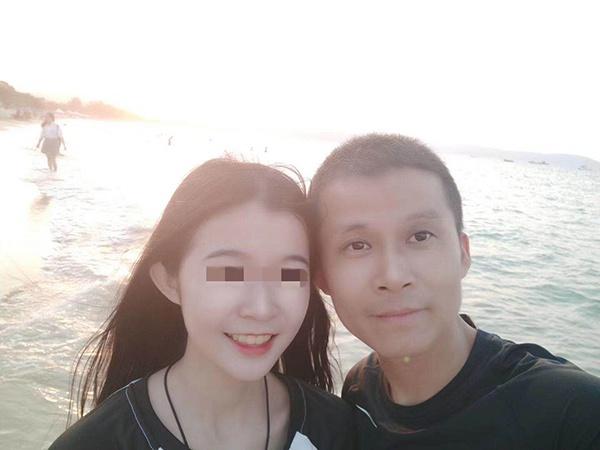 岑刚灿和岑某诺 岑刚灿朋友圈 图