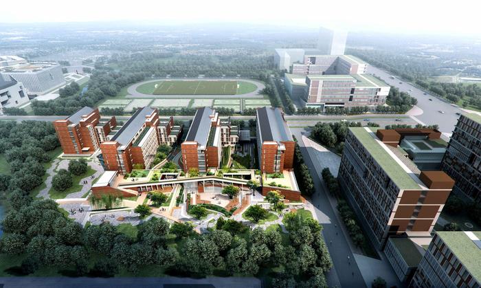 中国人民大学通州新校区啥样？开放性、街区化、有色彩！