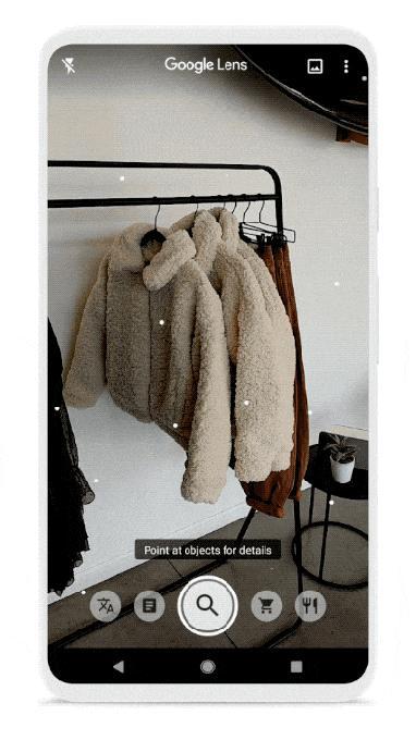 GoogleLens推荐穿搭功能