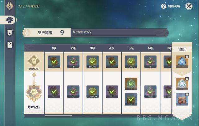 原神:三测纪行(赛季凭证)系统介绍