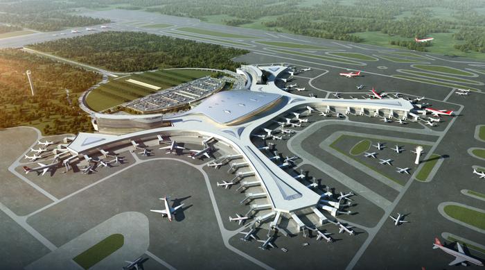 呼和浩特新机场在和林格尔县正式开建