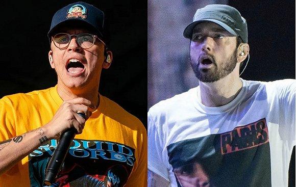 △ Logic和Eminem