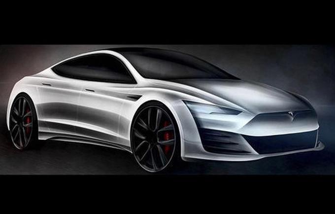 特斯拉全新Model S曝光，前脸造型更凶悍，车内空间或更大！