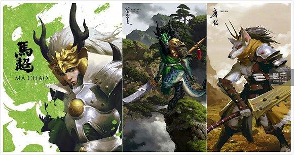 《百将行》的角色设计极富个性