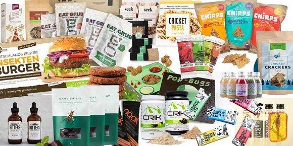 琳琅满目的“昆虫基”产品