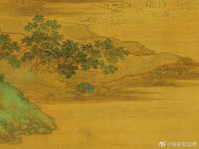 中国 工芸品 書画 掛軸 明・仇英「蓮溪漁隠圖」 故宮博物院監製 V 1608-