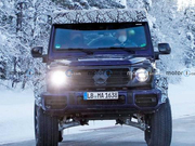 大个头硬汉 强大越野能力 梅赛德斯-AMG G63 4x4雪地谍照曝光