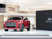 轿跑设计/2.0T配四驱系统，英菲尼迪QX55亮相上海车展