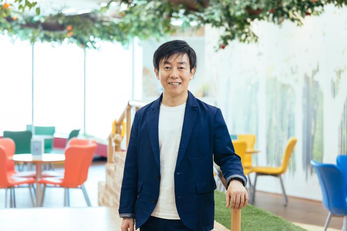 日本Cybozu软件公司的社长青野庆久。受访者供图