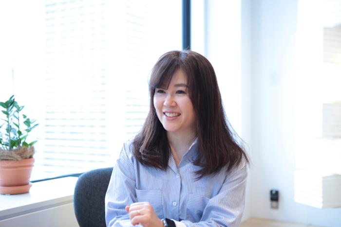 “选择夫妻别姓全国请愿行动”事务局长井田菜穗。受访者供图