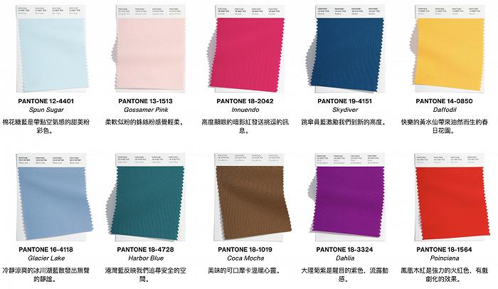 图片来源:pantone