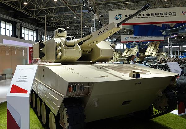 中国兵器工业UV-T10履带式无人战斗车火力媲美重型步兵战车。
