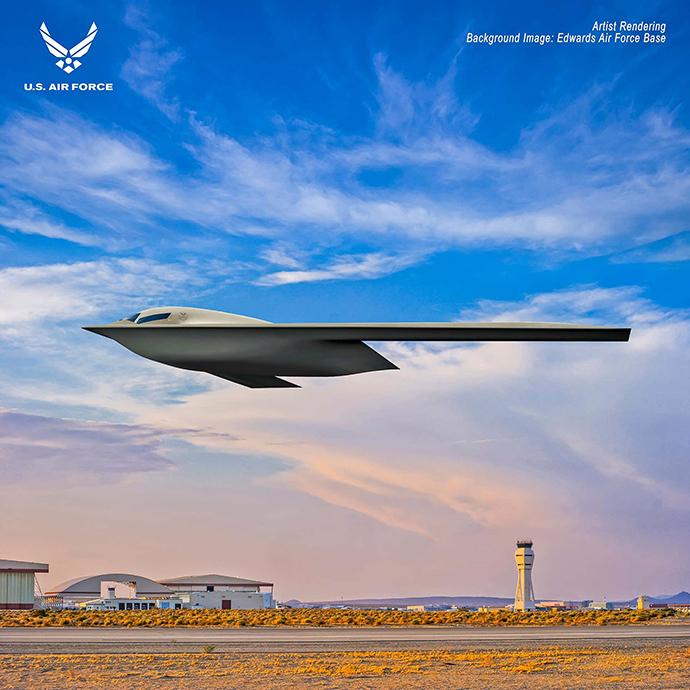 B-21将在明年首飞。