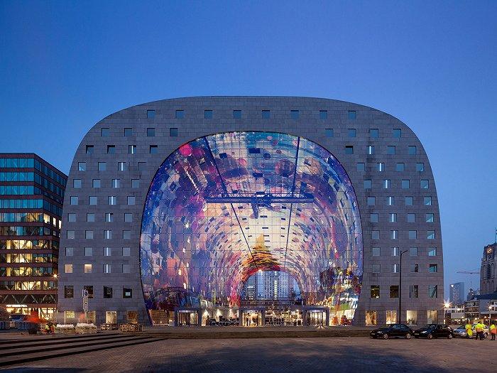 鹿特丹Markthal 图片来源:MVRDV