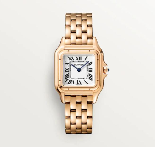 Cartier PANTHÈREDECARTIER腕表 中号表款售价:185000元