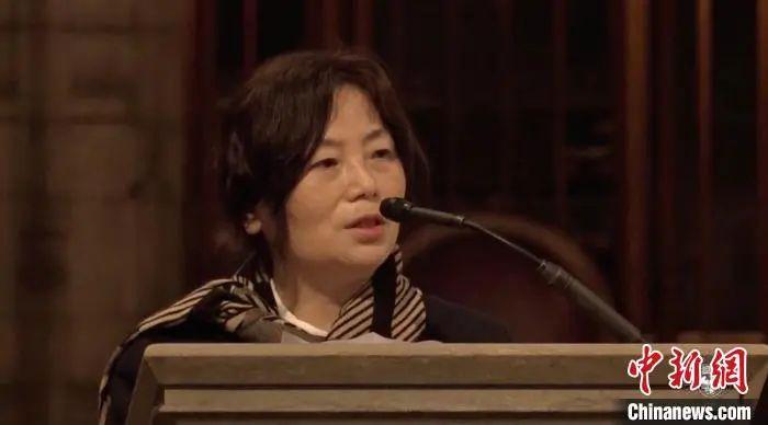 郑少雄的母亲李蓉 图片来源:芝加哥大学官网