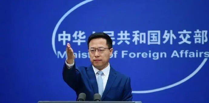 赵立坚 图源:外交部网站