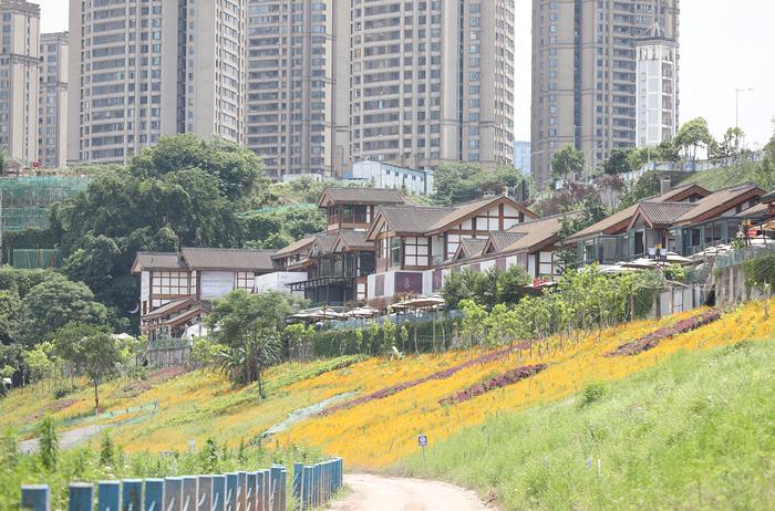 三洞桥风情街 图:重庆两江新区