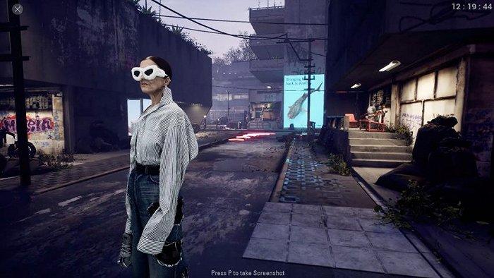 Balenciaga的电子游戏《后世:明日世界》 图片来源:Dazed