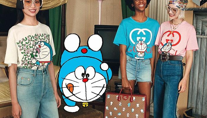 GUCCI X 《哆啦A梦》联名系列 图片来源:HYPEBEAST