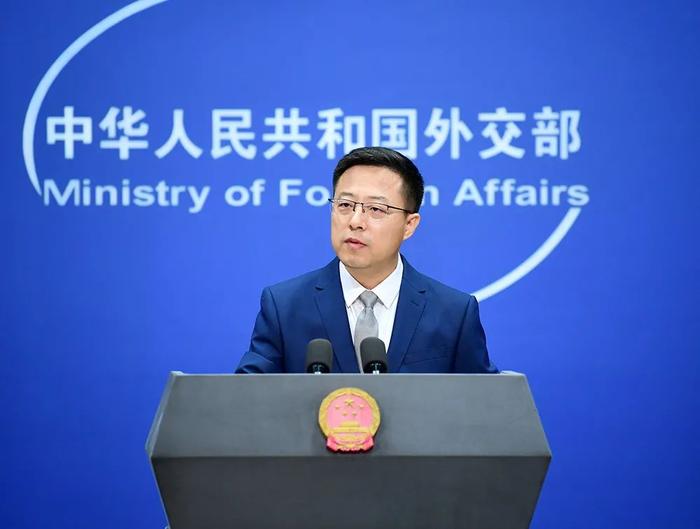 赵立坚 图源:外交部网站