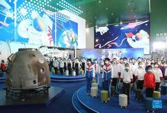 First live class held from China's space station