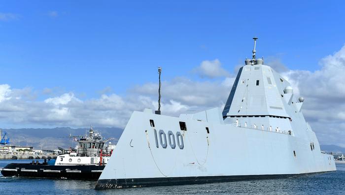 DDG-1000,下一代驱逐舰将汲取上一代驱逐舰的经验教训 图源:社交媒体