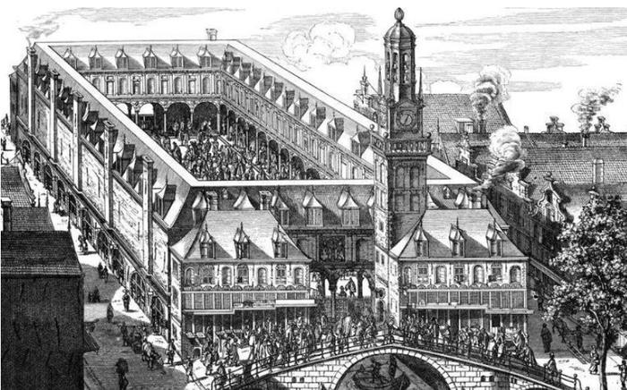 ▲ 阿姆斯特丹交易所创立于荷兰帝国时代的1609年