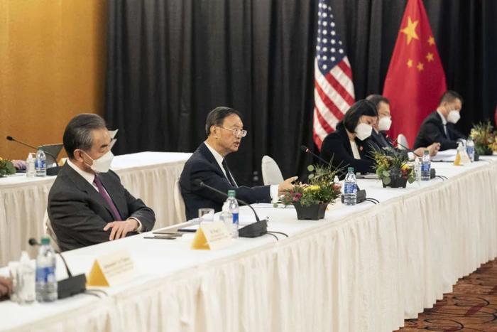 这是杨洁篪在中美高层战略对话开场白中阐明中方有关立场。新华社发