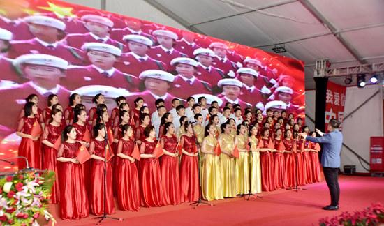 唱响红色主旋律 激扬百年正风华——德百集团举办红歌联唱献礼建党百年华诞