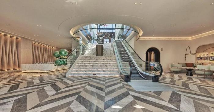 △东望组团入户大堂实景图