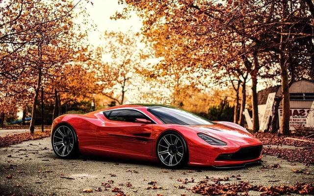 阿斯顿马丁跑到深山盖木屋,5000万人民币一栋