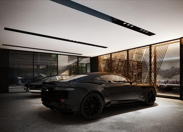 阿斯顿马丁跑到深山盖木屋,5000万人民币一栋