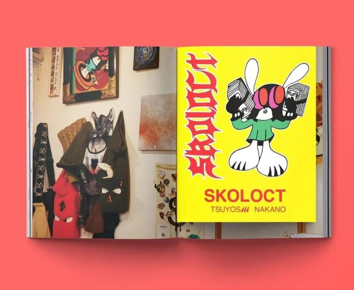▲SKOLOCT中野毅所创作的“大眼兔”(via highsnobiety)