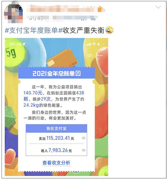 惊呆 | 微信、支付宝年度账单发布！触目惊心……