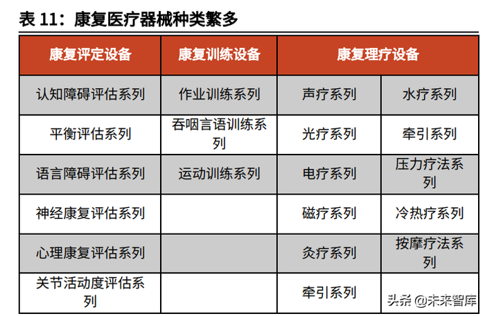 新医疗器材怎么推广康复医疗器械行业深度报告:御风而行,运筹千里_新闻资讯_第12张_活检穿刺产品网 新医疗器材怎么推广康复医疗器械行业深度报告:御风而行,运筹千里_https://www.jmylbn.com_新闻资讯_第12张